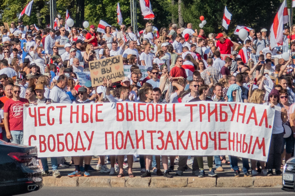 The 2020 Sakharov Prize awarded to the democratic opposition in Belarus