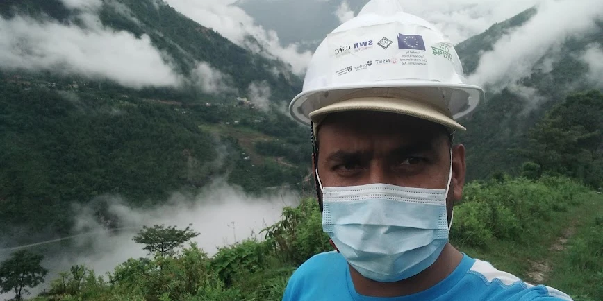 Celebrating Shalik Ram Ghimire as a Hero on the occasion of World Humanitarian Day 2023.