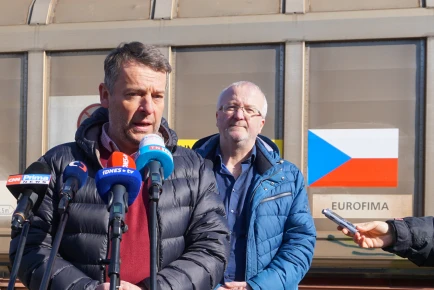 Humanitarian train bridge between Ukraine and Prague launched with partners
