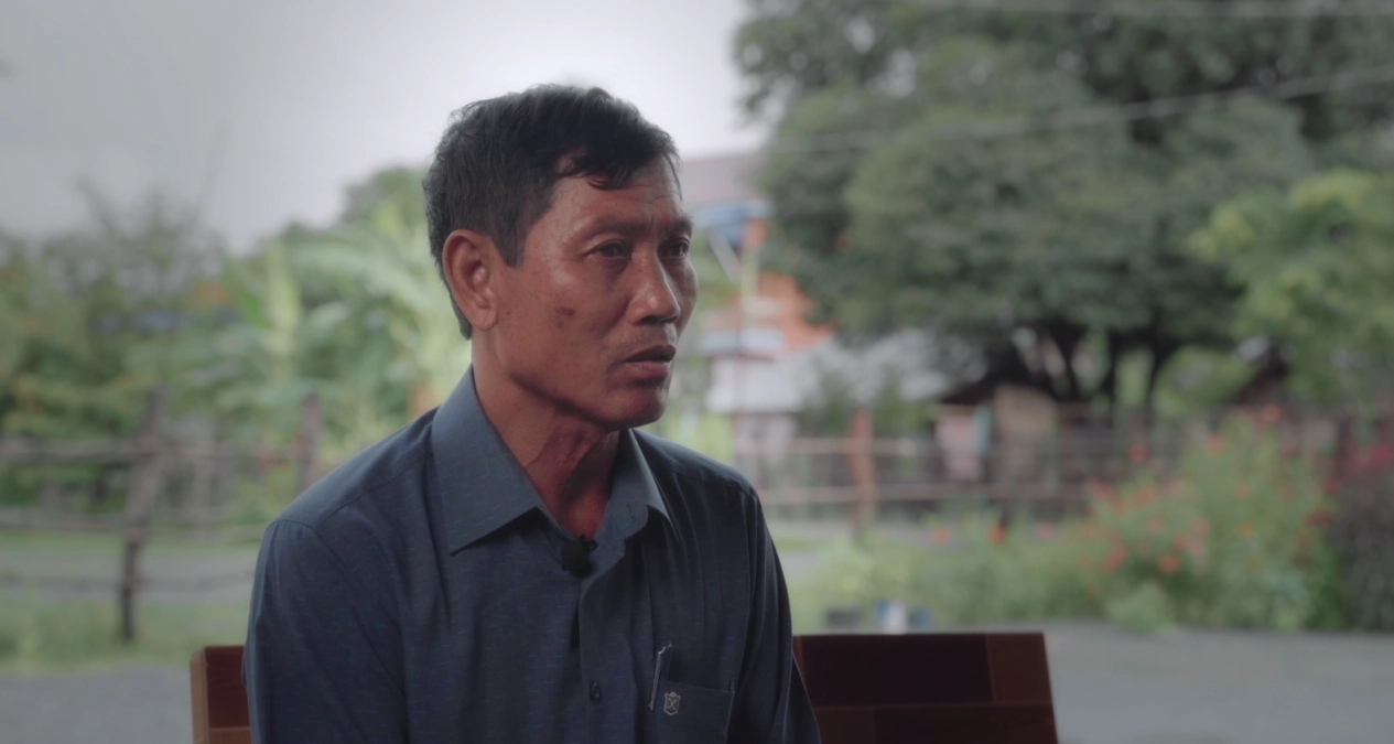 Chun Bunlin, Deputy Village Chief in Kompong Spue Province
