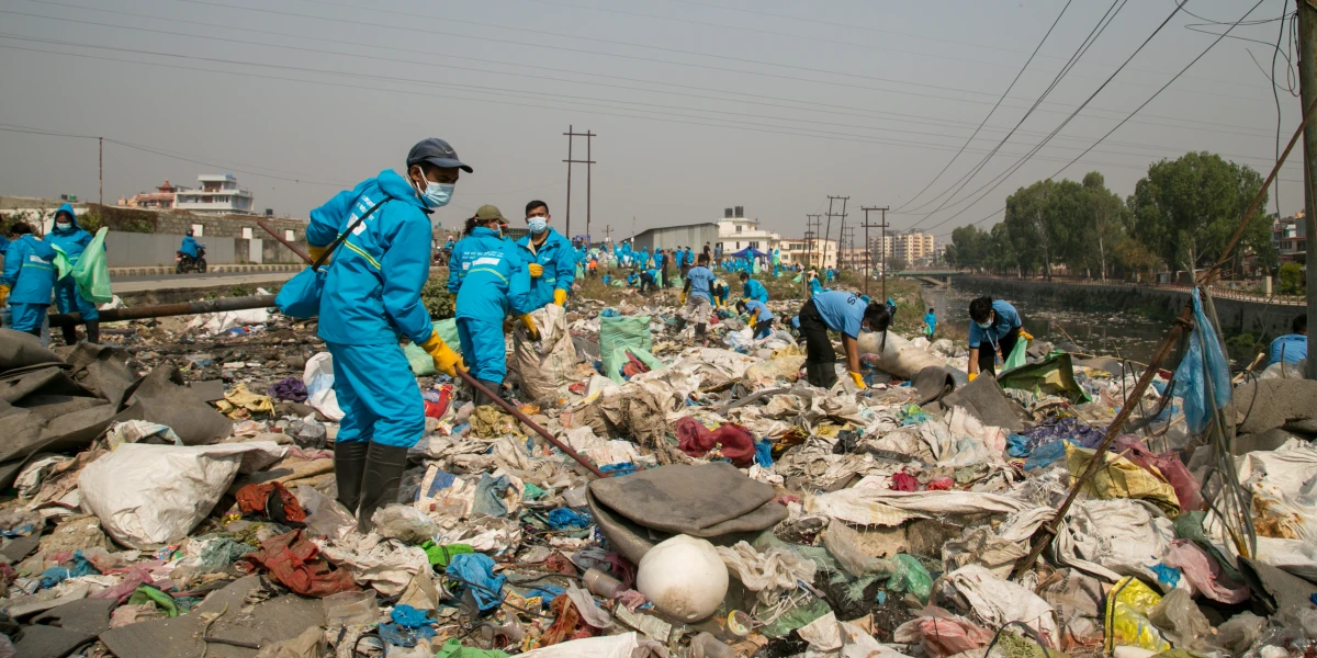 River+ project kicked off with a successful River Clean-Up Campaign on 20th April 2024. RIVER+ is led by Biocomp Nepal in partnership with PIN and CLEAN UP NEPAL. 
RIVER+ is supported by World Bank through the Plastic Free Rivers and Seas for South Asia (PLEASE Project), which is implemented by South Asia Co-operative Environment Programme with support from UNOPS.