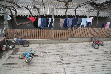 If I had billions, I would buy them everything they want, says Ștefan, a single father of three from Moldova