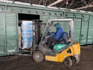 The third humanitarian train of People in Need has reached the east of Ukraine