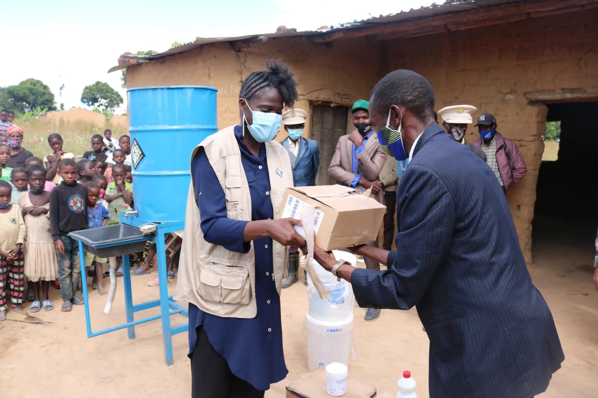 Promoting good health and hygiene in Angola