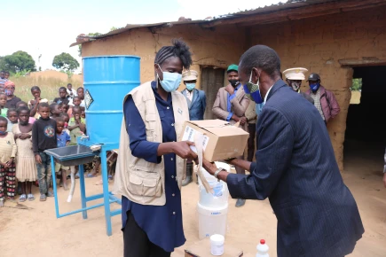 Promoting good health and hygiene in Angola