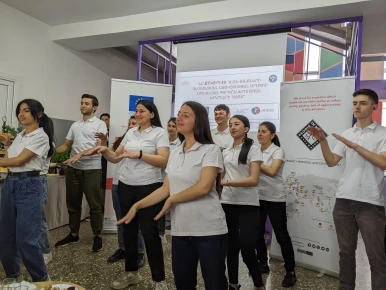 90 beneficiaries participated in the IT trainings conducted for Children with Hearing Disorders