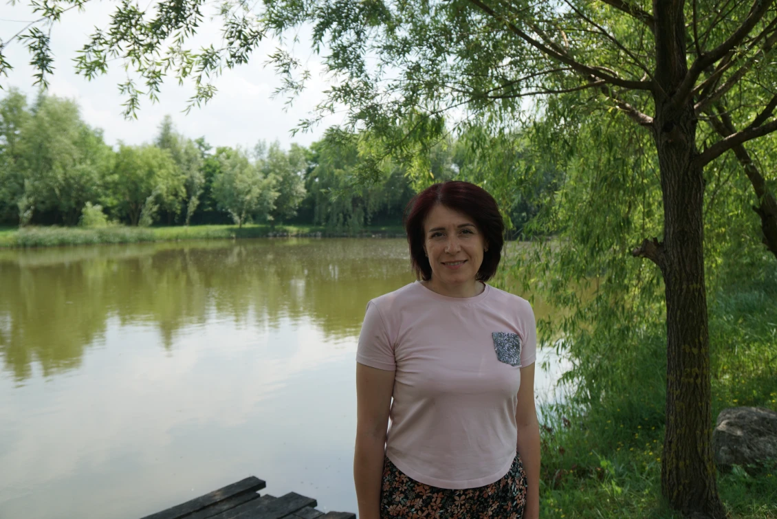 Aliona Gurau, when the pandemic began, she had to shift her focus to local tourism and online presentations.