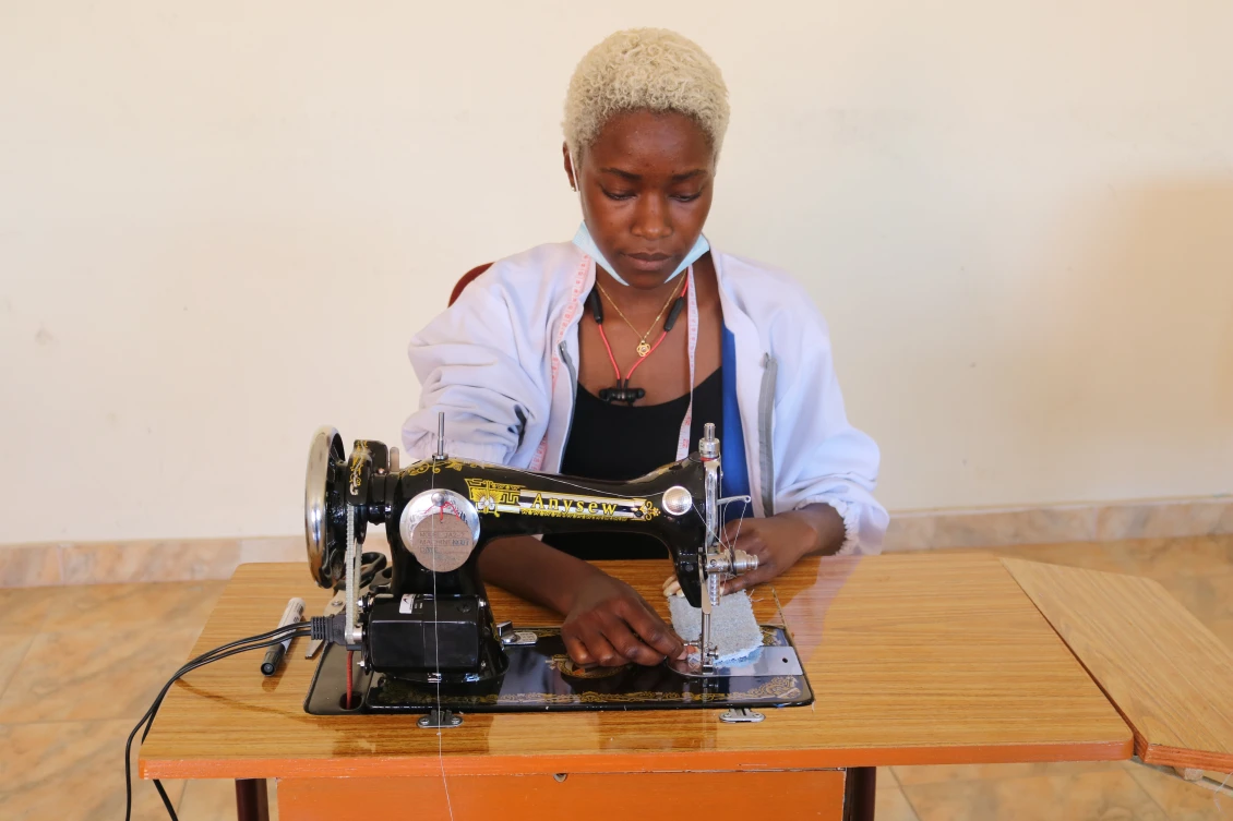 Capacity building of hygiene pads. 