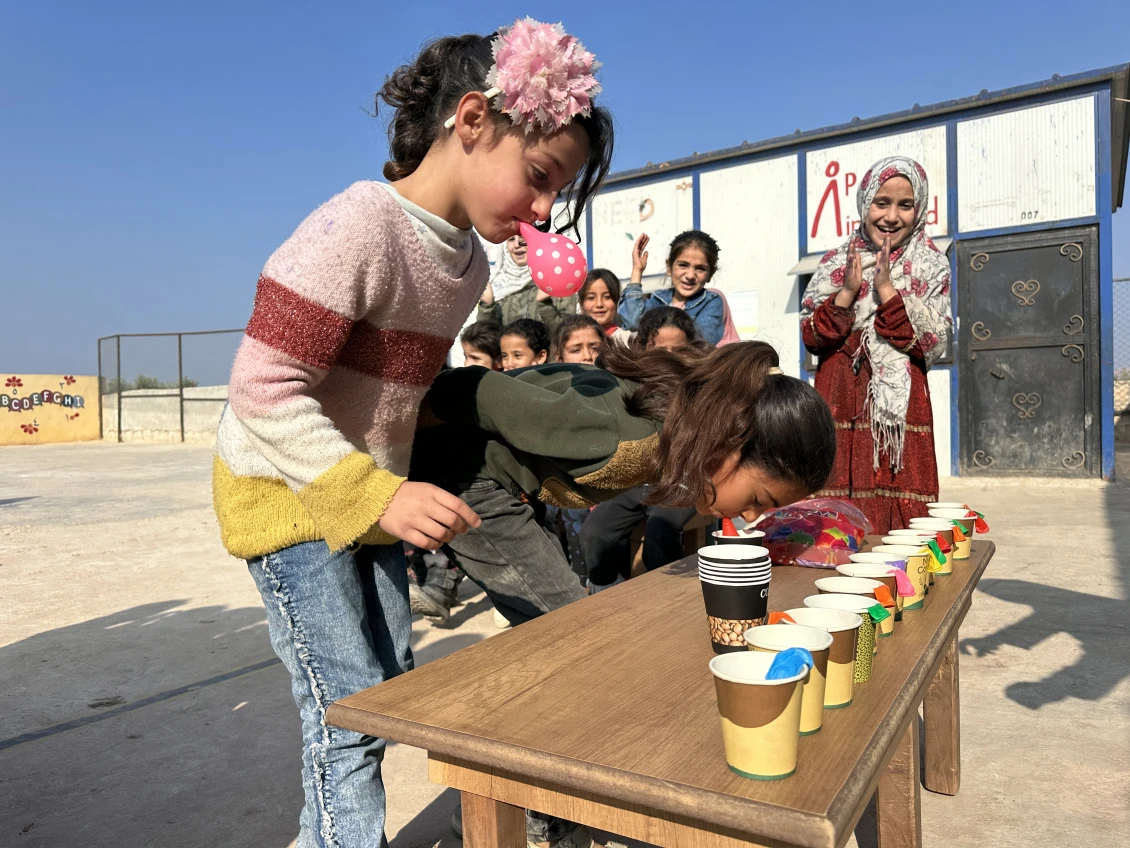 PSS activity in an informal school.