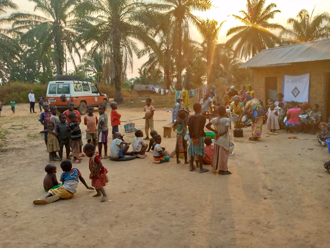 More than five million people are living in displacement, including three million children.