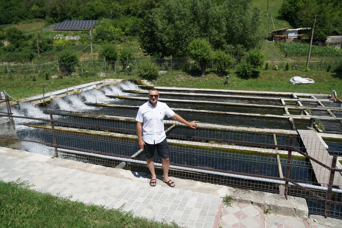 Dmitrij Birladeanu started with 200 fish, only selling them to friends.