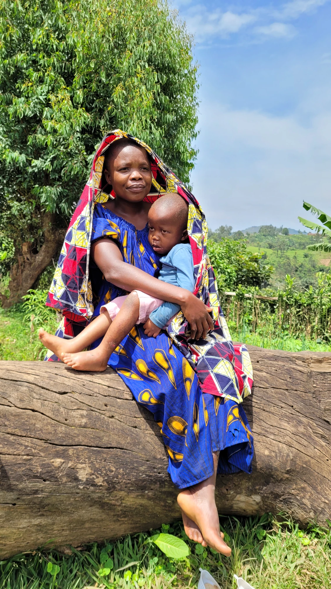 Bora Anna, a mother-of-three, is one of the internaly displaced people who find a new home in regions of Lemera and Ruzizi.