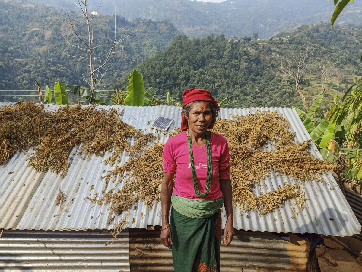 Securing shelter for landslide-affected families in Nepal