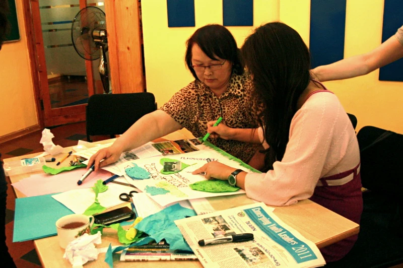 One World in Mongolian schools
