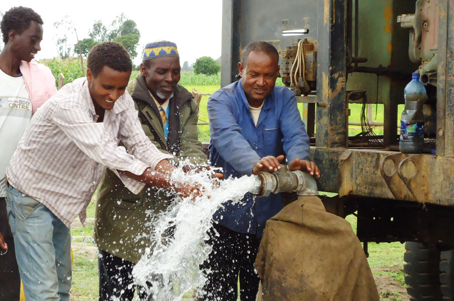 Long-term sustainable management of water sources