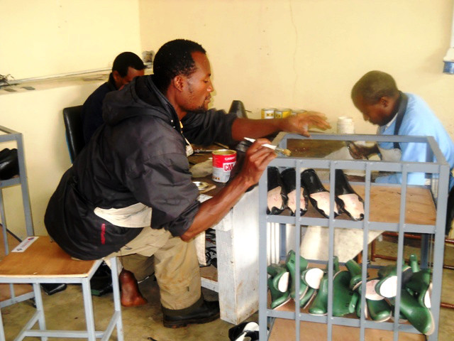 Support of Apprenticeship in Leather Industry
