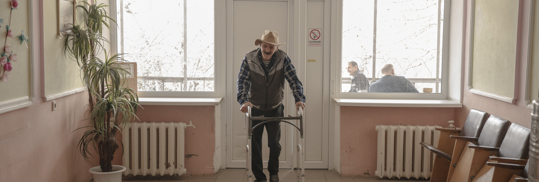 Helping older people with dignity and care in wartime