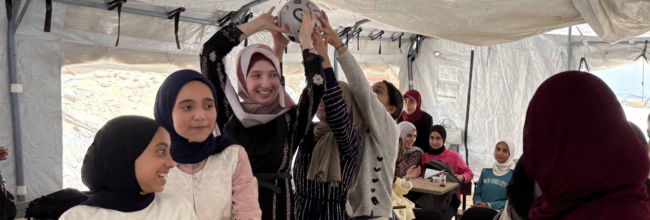 Bringing education for 1,000 children in Gaza