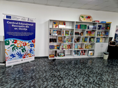 People in Need Opened an Educational Center for Ukrainian Refugee and Vulnerable Children in Ocnița