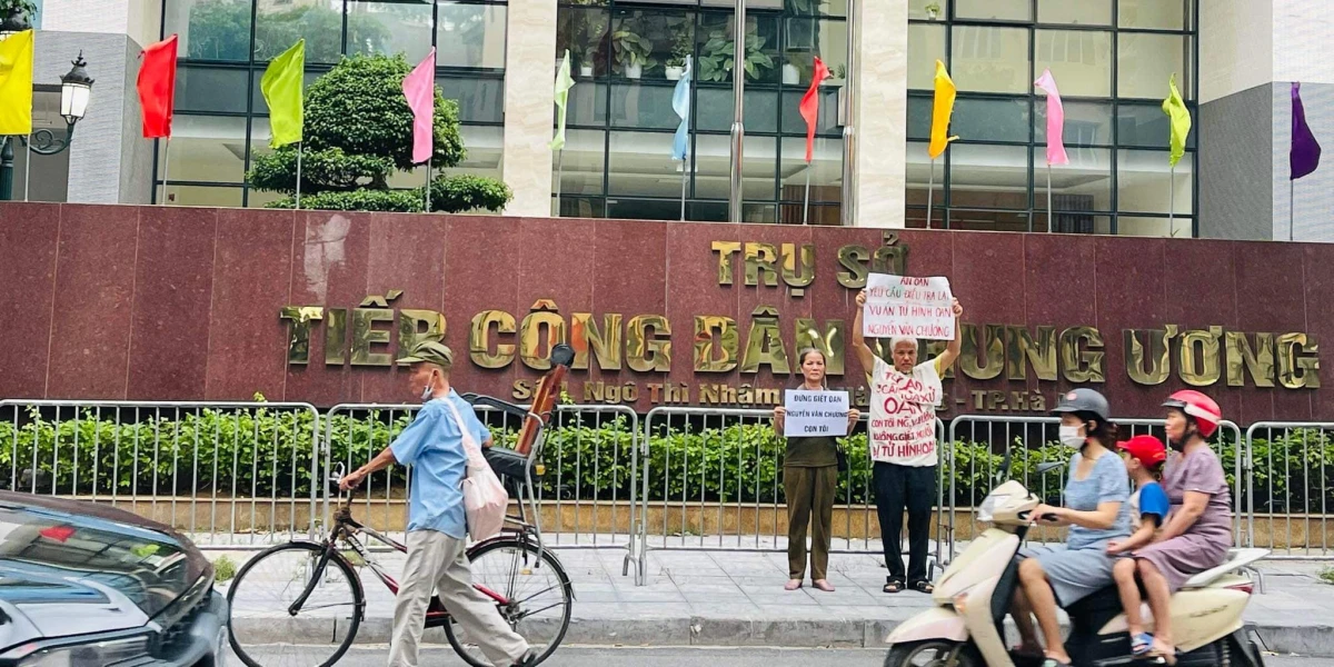 Nguyễn Văn Chưởng ‘s parents are still petitioning to halt his execution until today