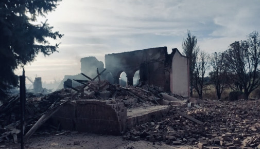People in Need strongly condemns the attack on Novoselivka, Donetsk oblast, destroying the storage of humanitarian assistance 