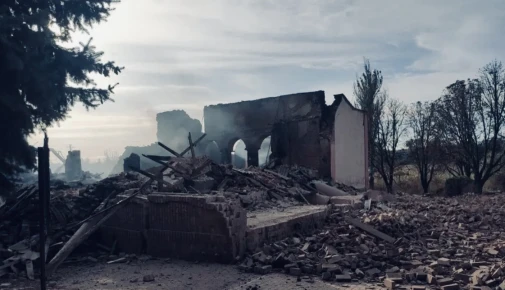 People in Need strongly condemns the attack on Novoselivka, Donetsk oblast, destroying the storage of humanitarian assistance 