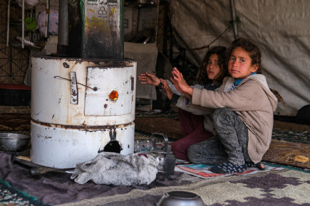 Displaced Syrians Facing a Harsh Winter in Northern Syria