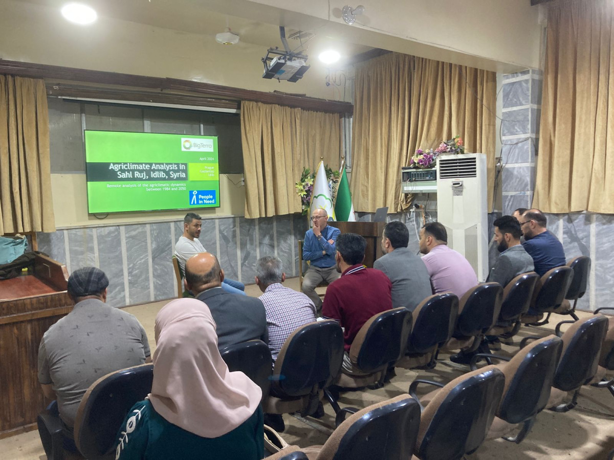 Presentation of the Climate Analysis at Idlib University of Life Sciences