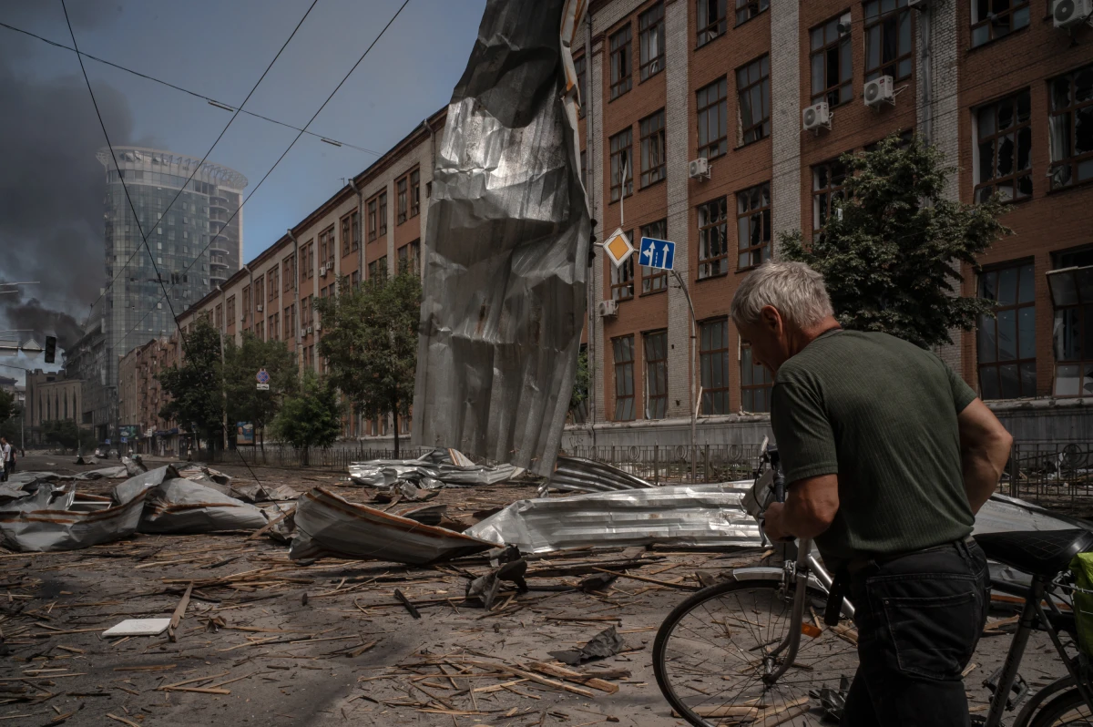 Shattered Lives: The Aftermath of Russia's Heartless Assault on Ukrainian Hospitals and Homes