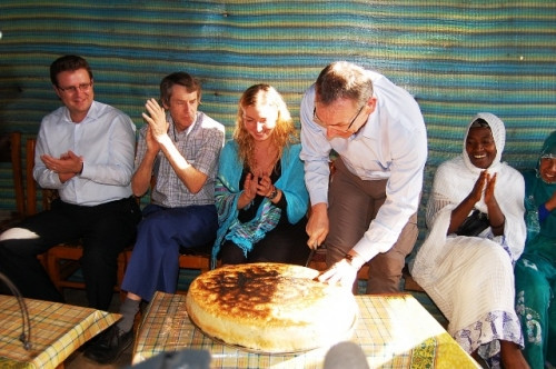 EU Commissioner for Development Acknowledged Our Project of Self-help Groups in Ethiopia