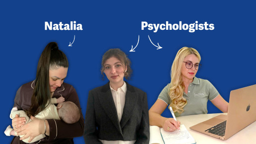 Just a call away: Psychosocial support for those affected by the war