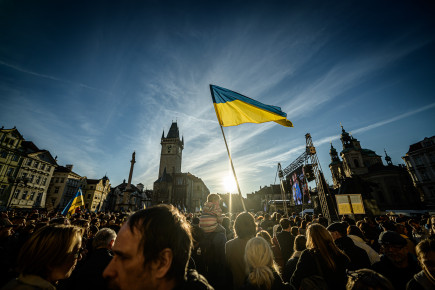 United for Ukraine! President Petr Pavel, public figures, and mothers of Czech citizens who fell in Ukraine will speak at Old Town Square