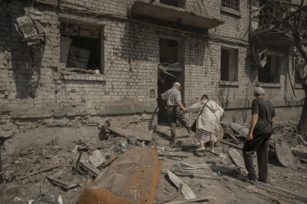 Large-Scale Attack Hits Kyiv, Leaving Extensive Civilian Damage