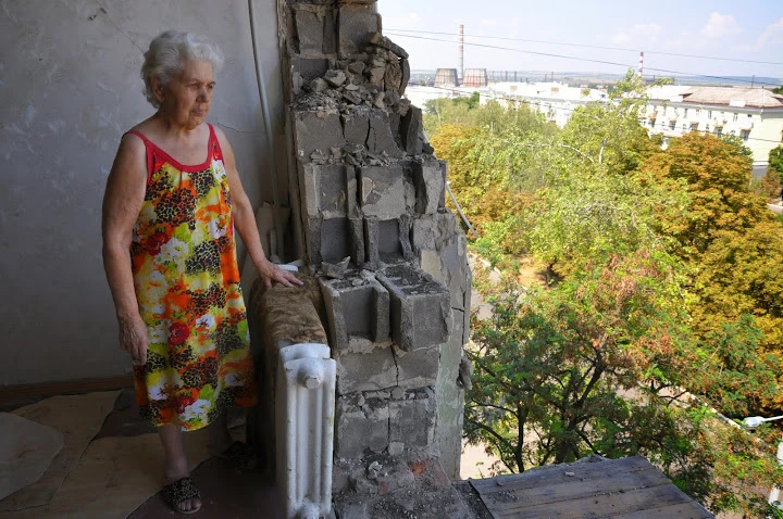 PIN Coordinator Helping in the East of Ukraine: “This is the End” Raisa Thought When Her House Had Been Shelled 