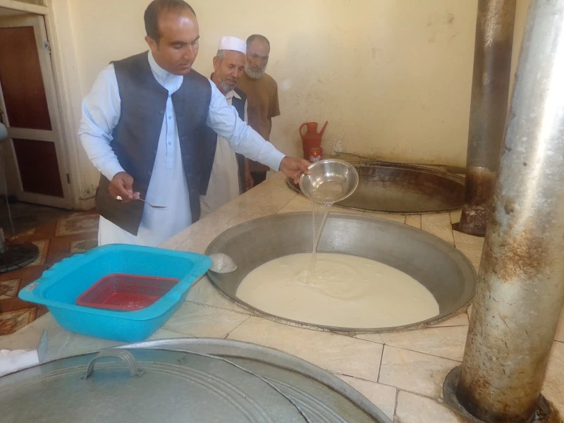 Thanks to Knowledge Sharing Afghan Students Produce More Cheese