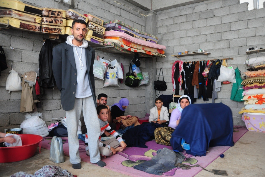 People in Need have helped 2322 refugees who have fled the fighting in the so-called Islamic State