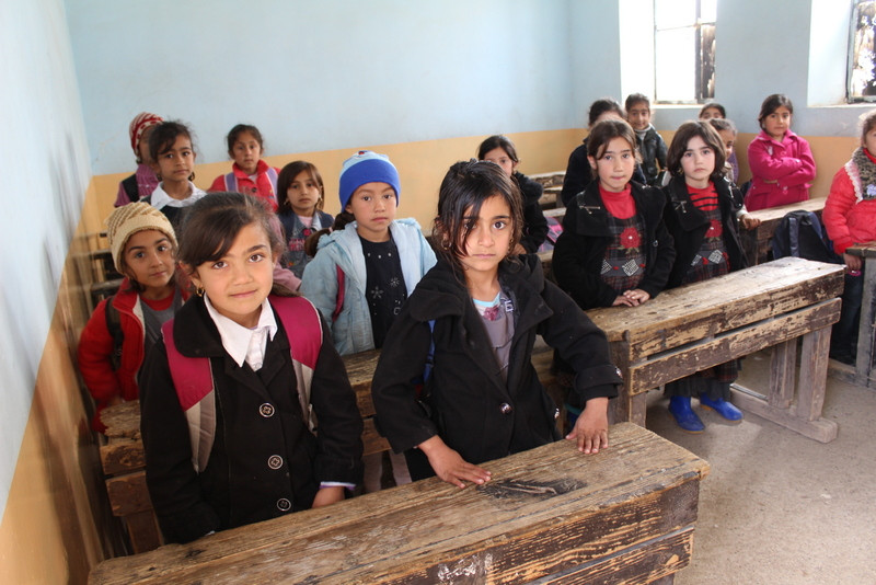 Schools opening their gates amid the destruction and danger