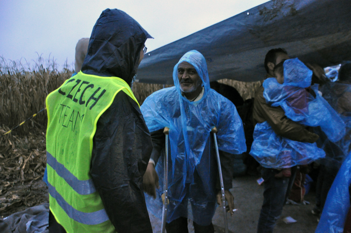 The Czech corridor between Serbia and Croatia