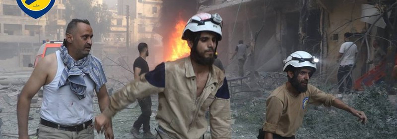 Aid Workers in Aleppo: Restricted Access, Double Tap Strikes and the White Helmets