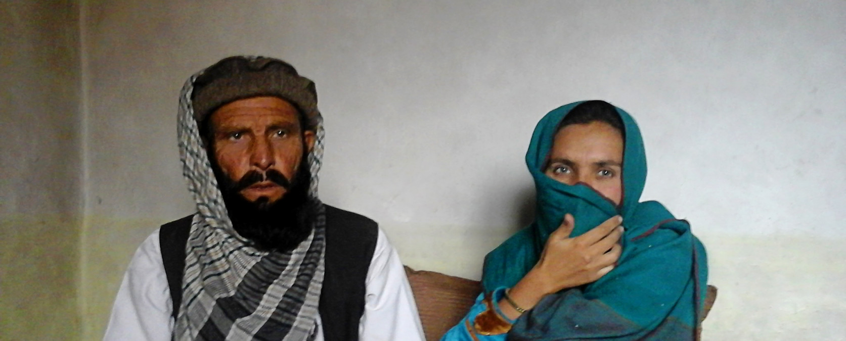Our house was hit by grenade and my daughter lost her leg, says displaced Afghan, Zunnoon. Cash grant helped them with treatment and food