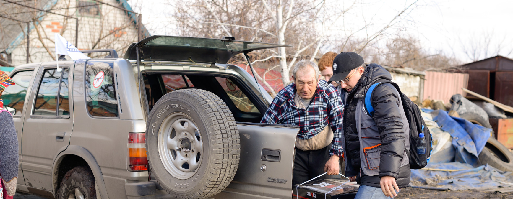 People are very grateful for our help, says Project Coordinator for Ukraine Sergey Sayenko