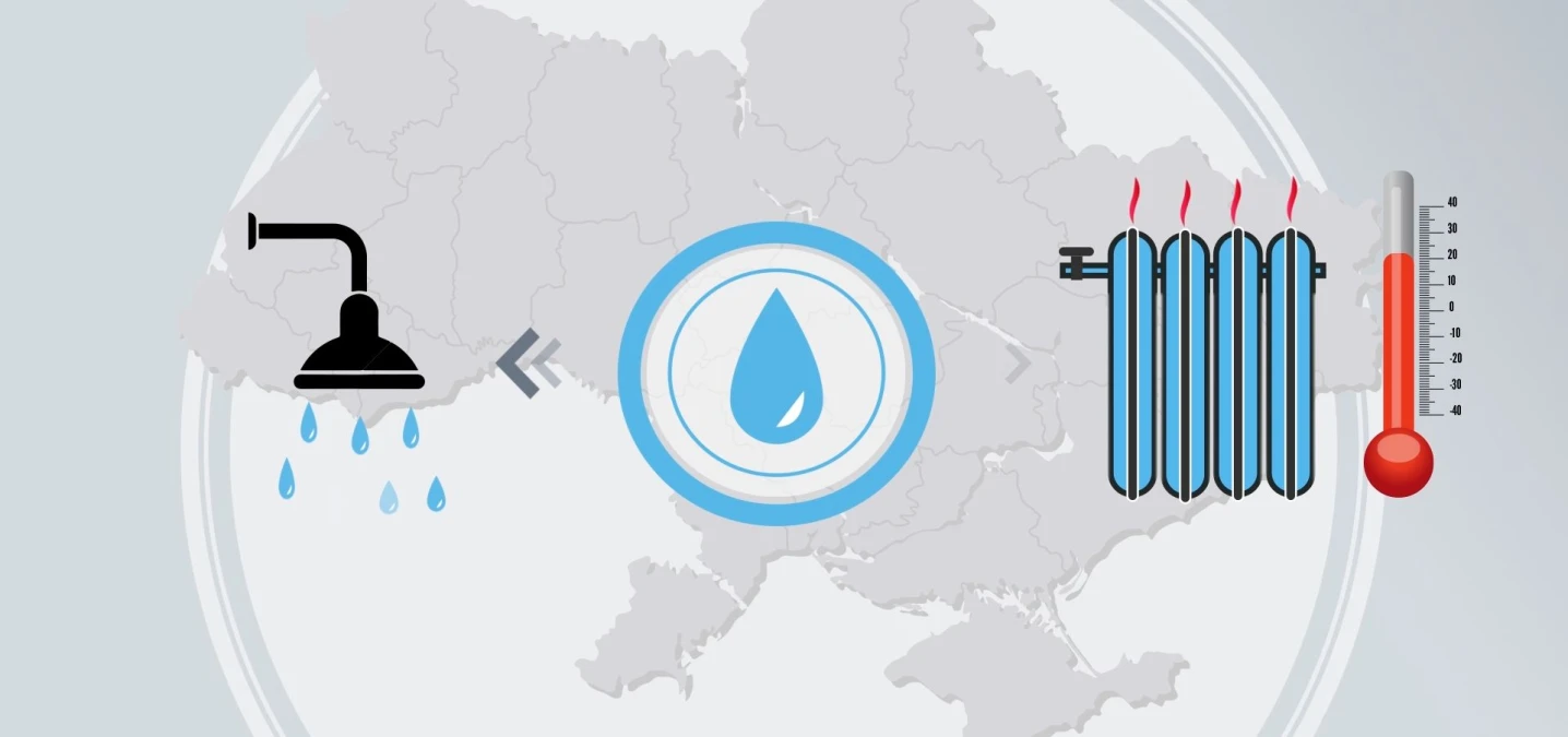 In eastern Ukraine 4 million people are at risk of not having water