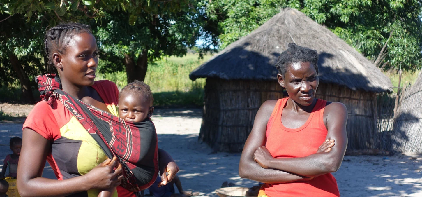 “We have enough food for the children, for the families,” says Ndopu. We improve food production for better nutrition and higher incomes in Western Zambia