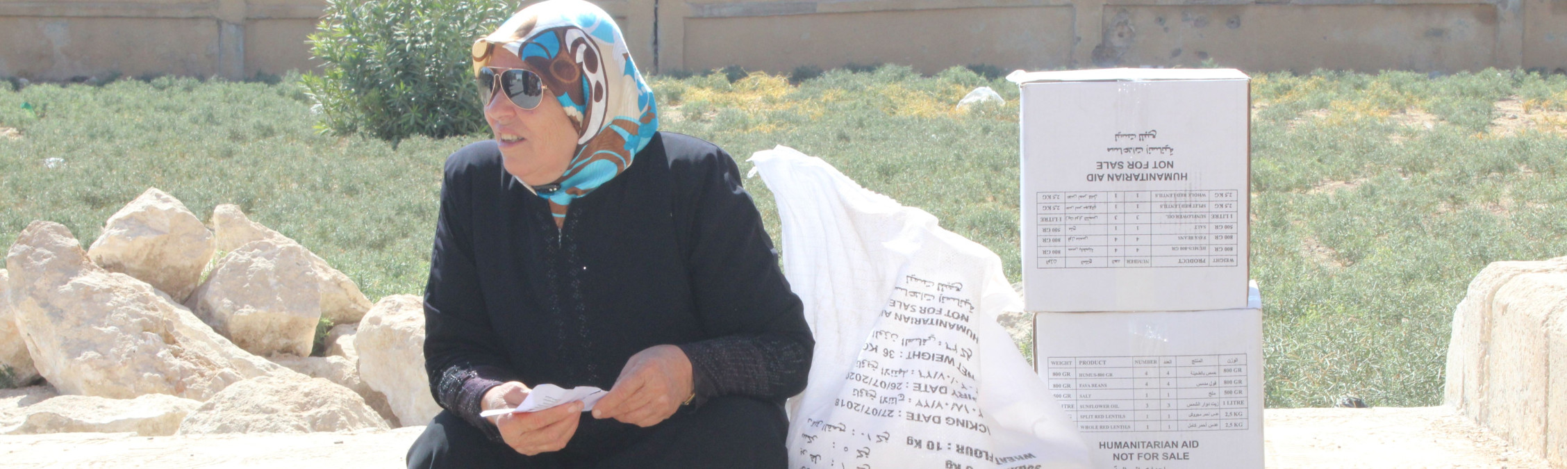 It is very painful to see the suffering of your loved ones and not be able to help, says Hayat displaced inside Syria