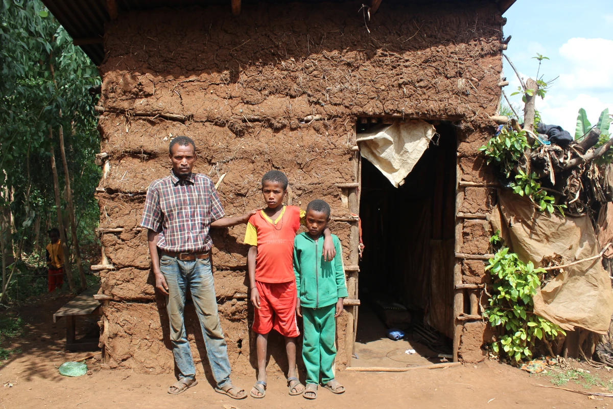 “I no longer have to crawl to school,” says Etenesh, a 14-year-old Ethiopian child with a disability