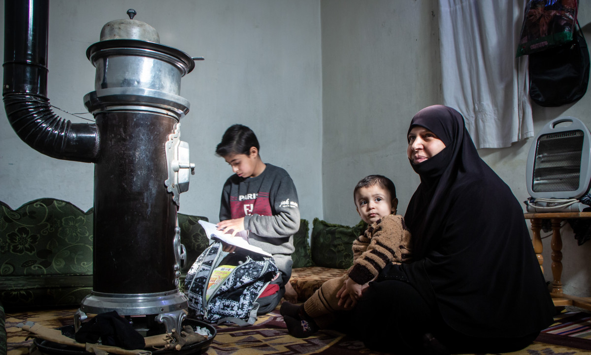 Not an average winter in Syria