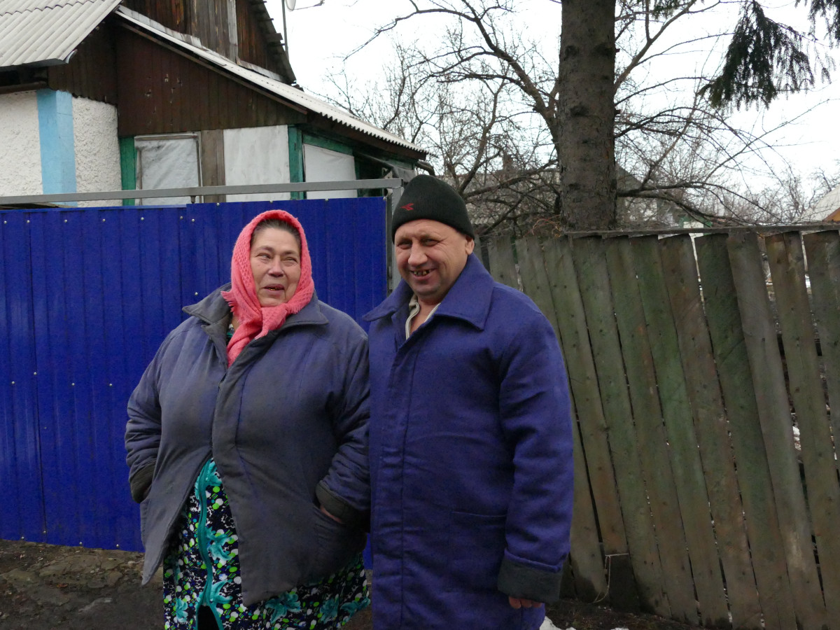 Surviving winter on the frontline in eastern Ukraine