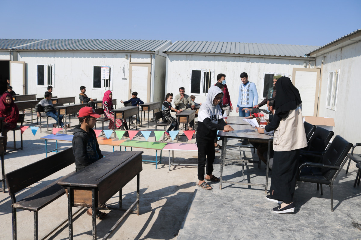 PIN responds to COVID-19 in Syria with distance learning, treatment rooms, and hygiene kits