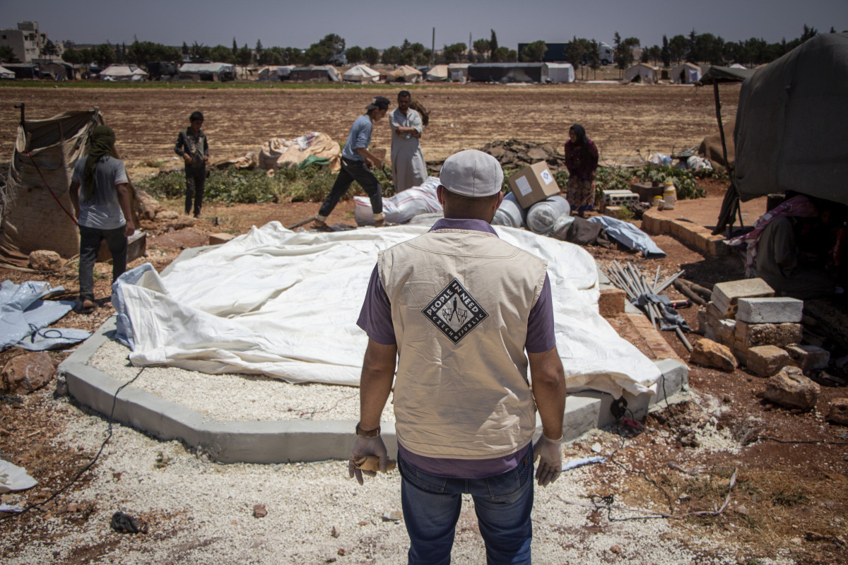 “I work as a humanitarian out of responsibility to help my own people” – Kinan, PIN Syria