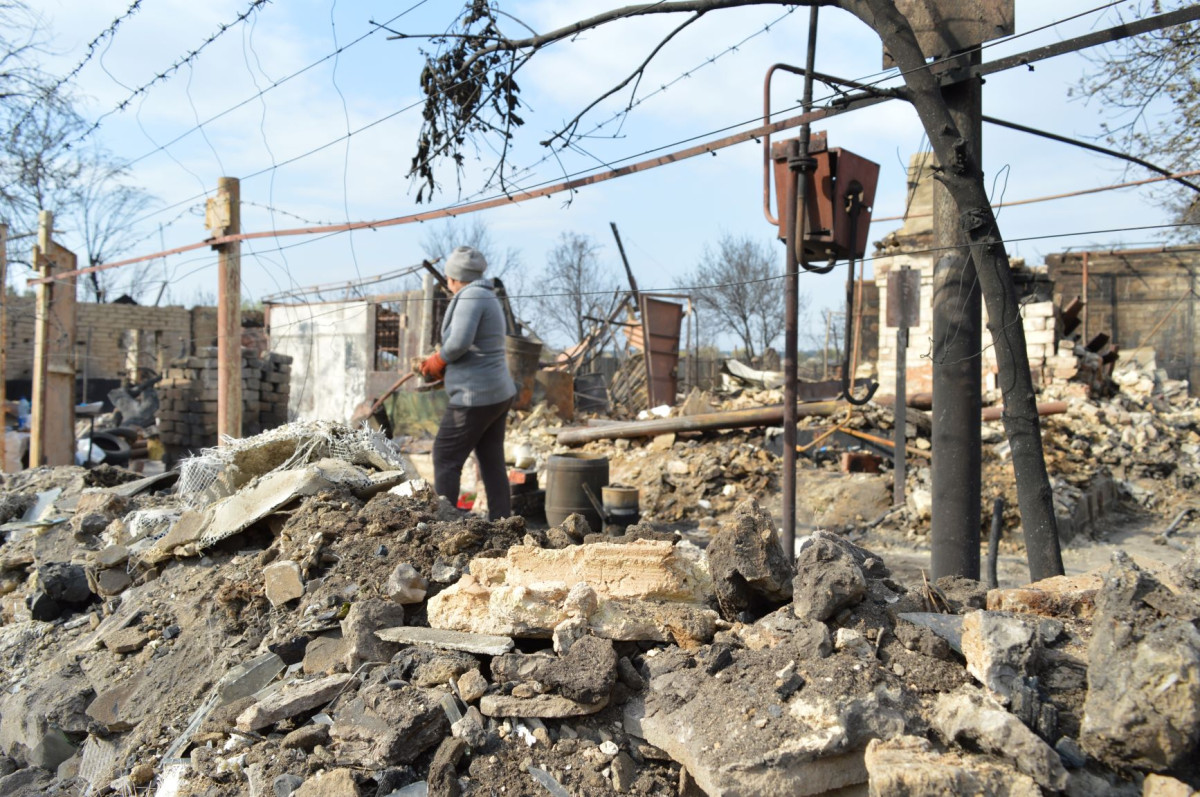 Supporting villages affected by wildfires in conflict-affected eastern Ukraine